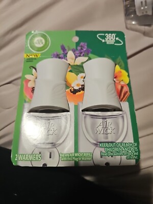 Warmer Reckitt 2 Count Air Freshener 360 Fragrance Release Air Wick Scented Oil