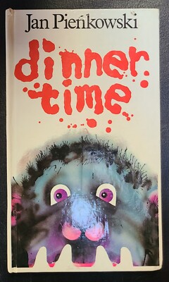 Dinner Time by Jan Pienkowski Vintage 1981 Pop-Up Hardcover Book