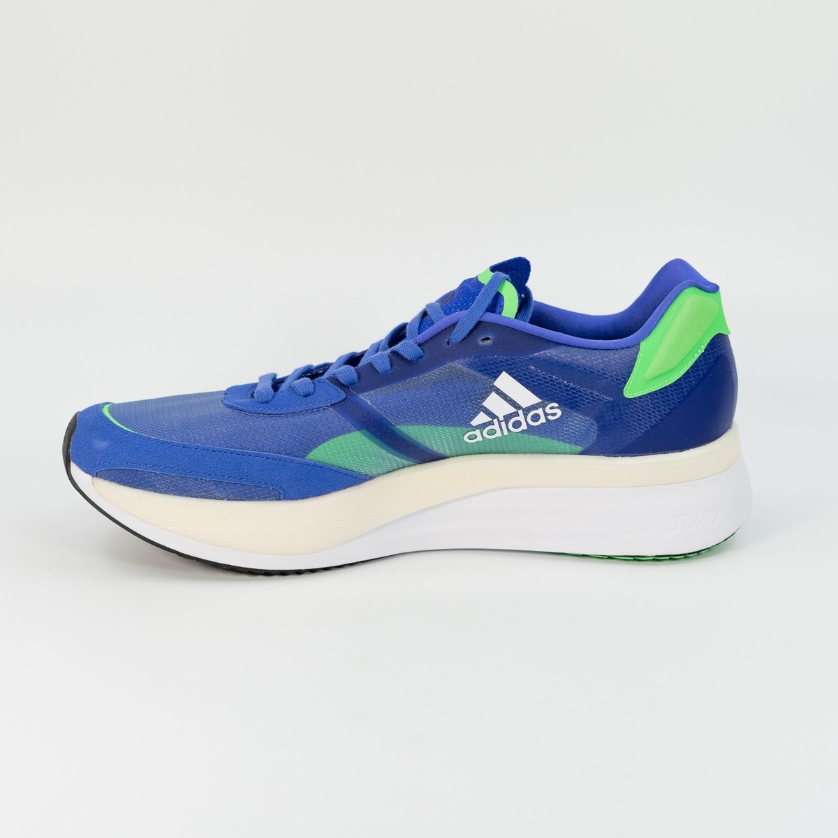 Adidas Adizero Boston 10 \'Sonic Ink Screaming Green\' FZ2498 Marathon size 13 Adidas Adizero Boston 10 review | TechRadar main image 4