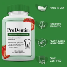 ProDentim Capsules, Prodentim Supplement for Teeth And Gums Health (1 pack)