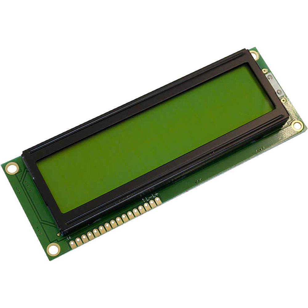 Display Elektronik Display LC Giallo-Verde 16 x 2 Pixel (L x A x P) 122 x 44 x