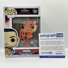 Benedict Wong AUTOGRAPH Doctor Strange - Wong - Signed Funko Pop ACOA