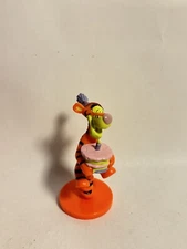 Tigger Birthday Cake Topper Disney Applause Decopac Toy Figure Orange - 3.25"