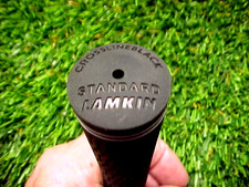 6 Lamkin Crossline Standard Golf Grips Black White