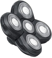 5 Head Shaver Replacement Blades for Electric Razor - Bald Shaving Tool for Head