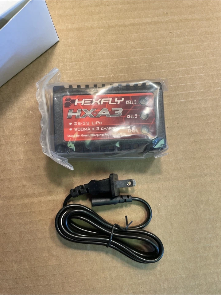 NEW Redcat Racing Hexfly HX-A3 2S 3S LiPo Battery Balance Charger Retail Package - Image 2 of 4