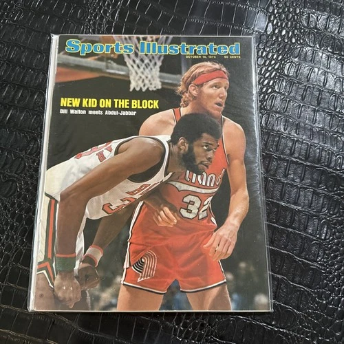 Sports Illustrated October 14, 1975 Walton Meets Jabbar (jmh) No Label