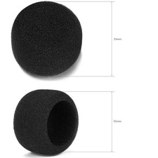 Housse Microphone en Mousse Premium pour Shure SM57 pour Réduire le Bruit du Ve