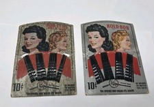 Vintage Bob Ettes Hold Bob Black Bobby Hair Pins The Hump Hairpin Mfg Co USA