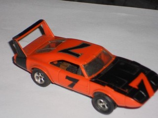 VINTAGE AURORA AFX DAYTONA CHARGER RUNS GOOD SUPER NICE RARE HO SLOT CAR