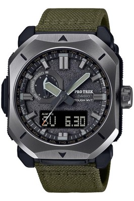 CASIO PRO TREK PRW-6900YB-3JF CORDURA Band Solar Funk Herrenuhr