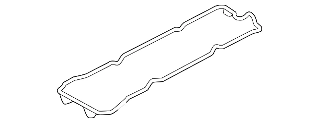 Junta de cubierta de válvula de motor genuina Nissan Altima Sentra Frontier 2.5 Foto 2 de 4