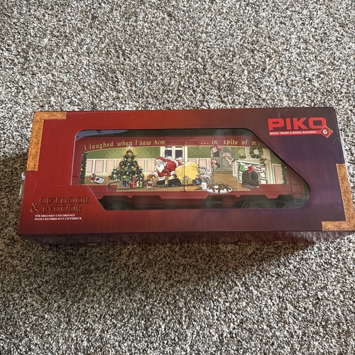 PIKO G 38875 TREN FRIGORÍFICO NAVIDAD EN CAJA ORIGINAL - ALEMANIA | Condition: Used
