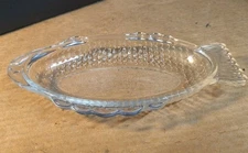 9.5" Small Single Serve Glassbake Fish Shape Casserole Dish Bowl Made in USA