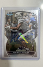 2022 Bowman University Chrome Mitchell Tinsley Autograph Rookie #72 Penn State