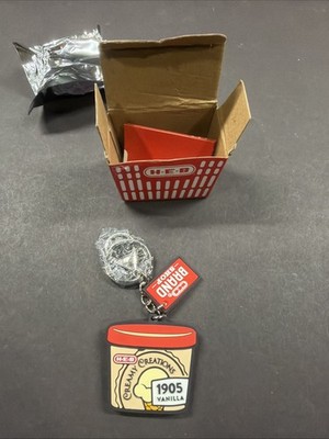 Open Box H-E-B Brand Shop Mystery Keychain - HEB Creamy Creations 1905 Vanilla