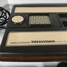 Mattel Electronics Intellivision Console Model 2609 & 10 Games TESTED WORKS
