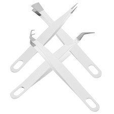 4Pcs Stamp Tweezers Craft Tweezers Makeup Tweezers Convenient Tongs Tweezers