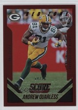 2015 Score Red Zone 4/20 Andrew Quarless #44 4g8