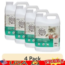 Scoopable Tight Clumping Cat Litter Dust-Free Fresh Scent 20lb Odor Control Jug