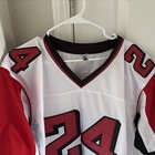 Devonta Freeman Signed Atlanta White Football Jersey (Beckett) XL — photo 9