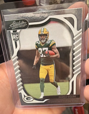 Panini 2022 Absolute Romeo Doubs Rookie #135 Green Bay Packers Football