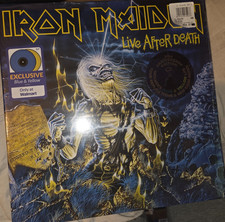 Iron Maiden - Live After Death 40th an 2 lp vinyl 12" with tour book and notes