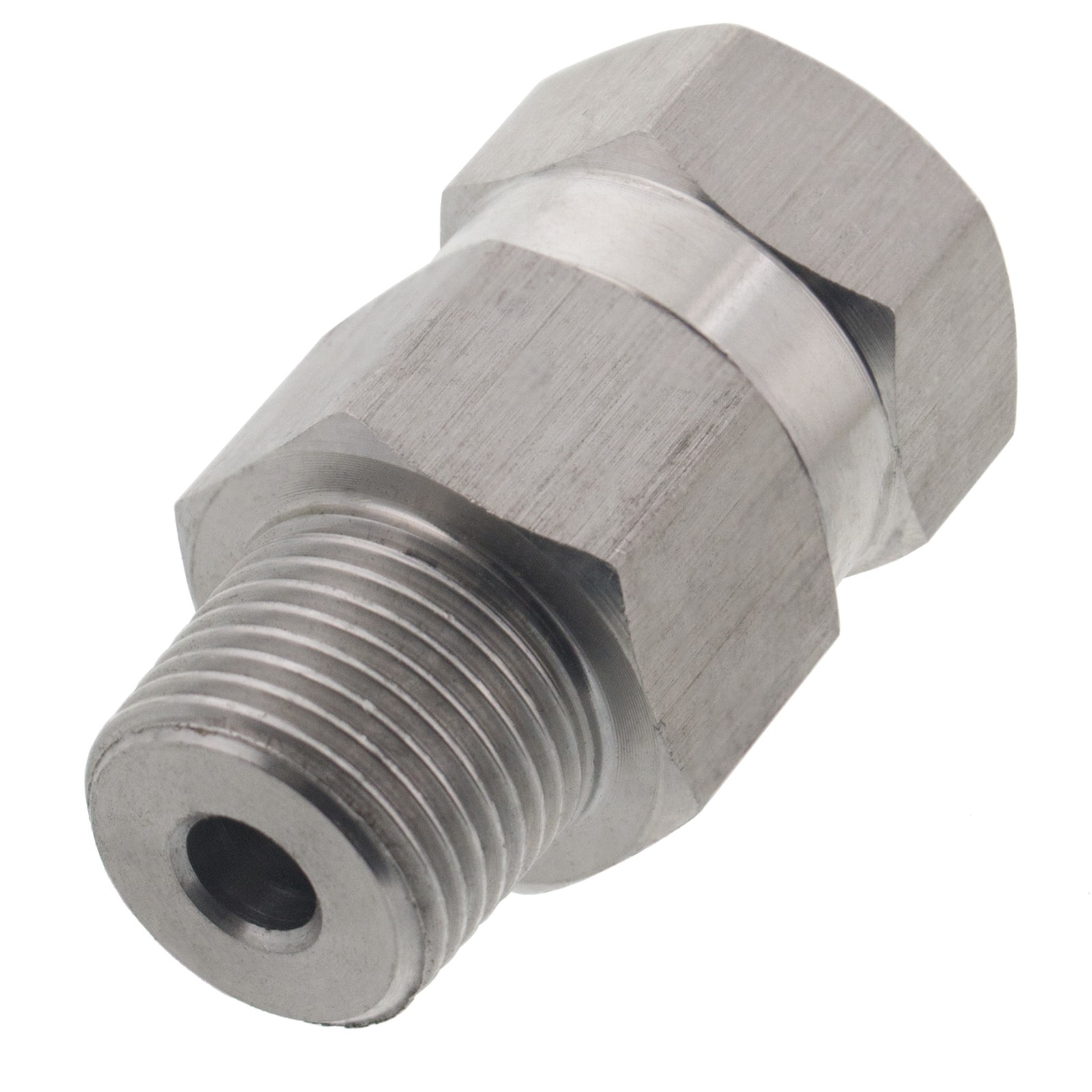 Erie Tools 3/8" NPT Stainless Steel Swivel Coupler for Pressure Washer Hose