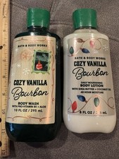 Bath  Body Works COZY VANILLA BOURBON You Choose one Mist /Lotion/ Wash /Cream