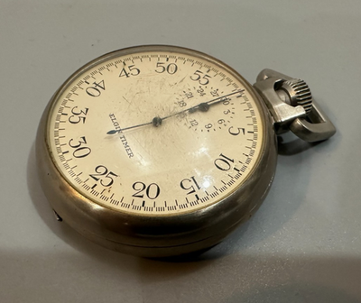 Vintage Elgin Timer WW2 US Military Issue Model 21 Stopwatch  display picture 3