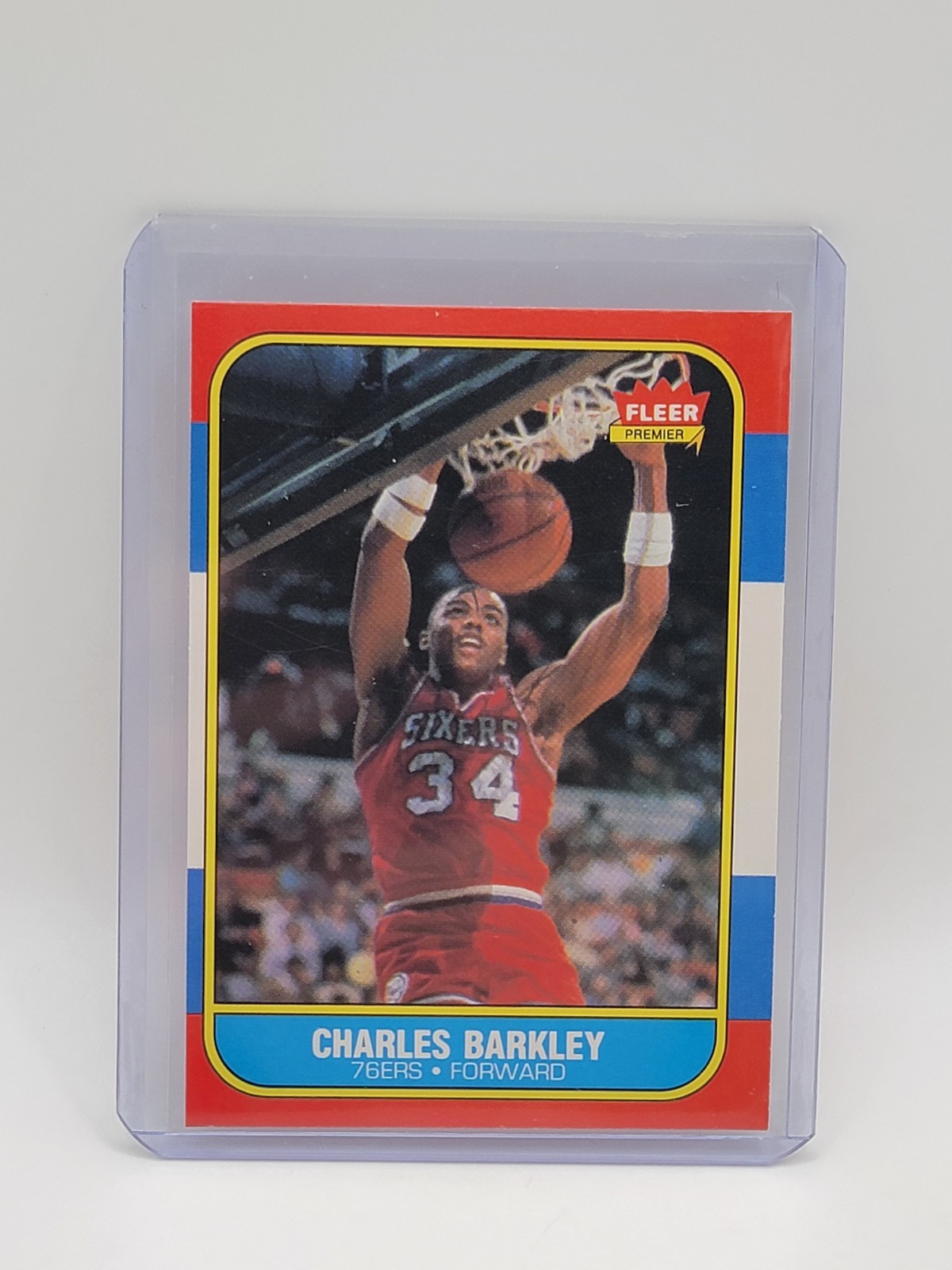 1986-87 Fleer - Charles Barkley #7 (RC)