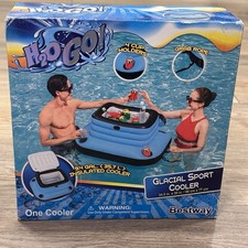 H2O Go Glacial Sport Cooler NEW Summer Pool Party Inflatable Floating Cooler