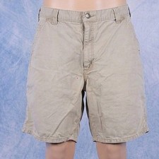 Carhartt Mens B144 TAN Original Fit Carpenter Work Shorts Tan Size 40