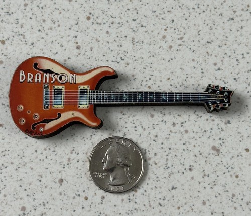 Branson Missouri Guitar Souvenir Travel Refrigerator Magnet #52036 - Picture 1 of 2