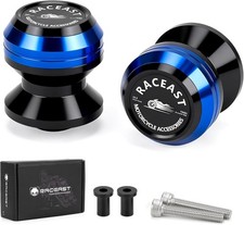 M6 Swing Arm Spool Sliders Universal CNC 6MM Rear Swingarm Sliders Blue - M6