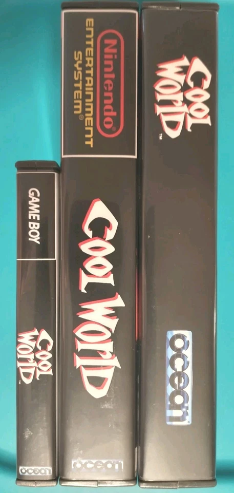 custm Cool World (GameBoy, NES, SNES) 3d-printed BOXES ONLY; NO GAME CARTS 3-Lot - Image 3 of 4