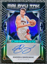 Andrea Bargnani 2024-25 Panini Obsidian #GI-ABT Galaxy Ink /149 (AU) Raptors