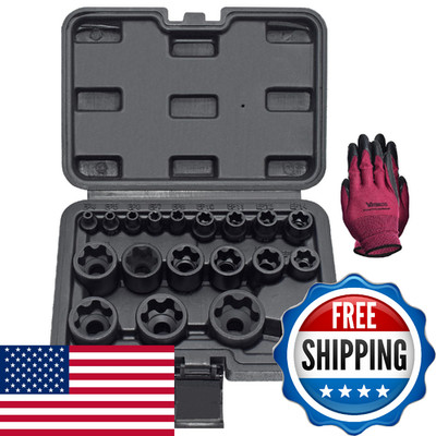 Yuesstloo Torx Plus Socket Set, External Torx Plus 6 Point EP Socket EP4 - EP32 