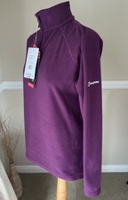 Berghaus Size 14 Anwick Fleece Top Sweatshirt  Jacket BNWT Polartec 100 Series