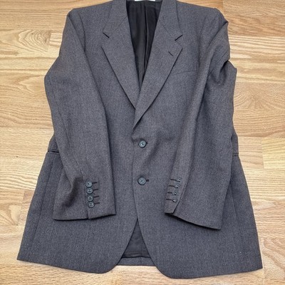 Yves Saint Laurent Men Suit Jacket YSL Button Blazer Sport Coat