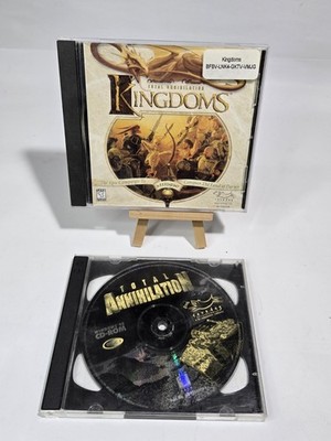 Total Annihilation Kingdoms Two PC Game Lot Cavedog Entertainment Windows 95 
