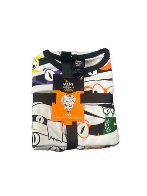 Hyde & Eek! Kid's sz 12 Mummy Halloween Matching Family Pajama 2-pc set