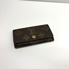 Auth Louis Vuitton Monogram Multicles 4 Key Case M62631 RA0971