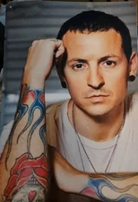 Linkin Park Chester Bennington Photo Tin Brand New!