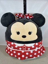 Squishmallow: Disney- Minnie Mouse 16  Plush Toy w/ Red Polka Dot Dress and Bow