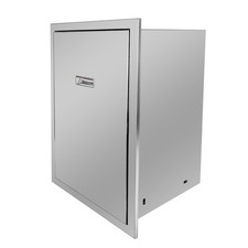 19.7"W x 29"H x 15.7"D Outdoor Kitchen Trash Drawer Stainless Steel new