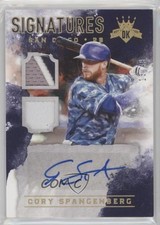 2017 Diamond Kings DK Signatures Holo Gold 19/49 Cory Spangenberg Auto 0b0