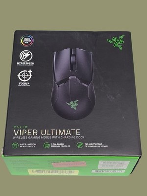  ️ Razer Viper Ultimate Gaming Maus mit Ladestation RGB 20K DPI
