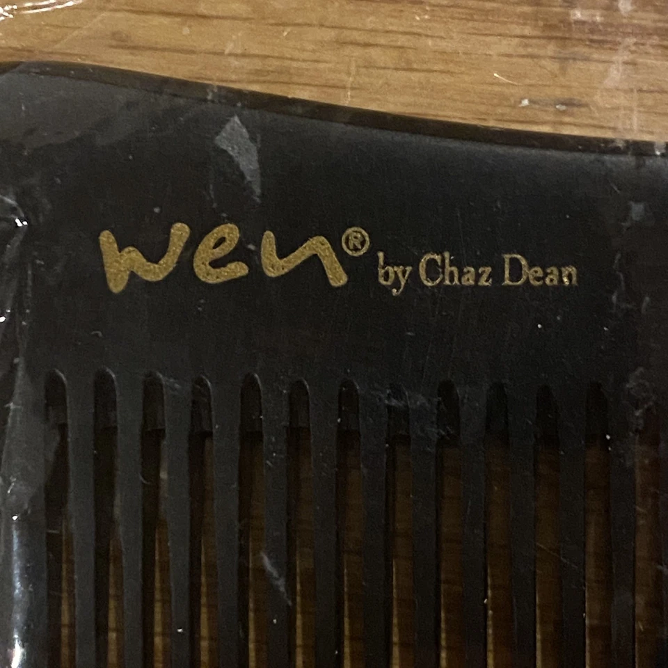 Расческа для волос Wen Chaz Dean Saw-Cut Shower распутывает широкие и узкие зубы НОВАЯ в упаковке. - Изображение 3 из 3