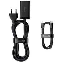 WandladegeräT Gan3 Pro Qc 2X USB-C 2X USB-A 65W Baseus NetzladegeräT Schwarz